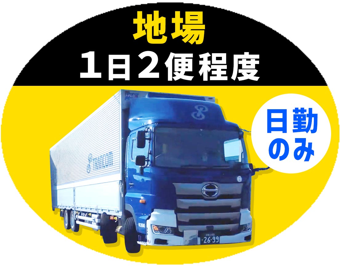 大手グループ☆平均月収38万円！週休2日制！AT大型車！